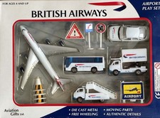 British Airways Airport Playset (Welly) mit Boeing 747-Modell