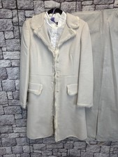 Damenmantel, PRADA, Creme 40