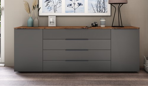 Sideboard 200 weiß - sideboard,