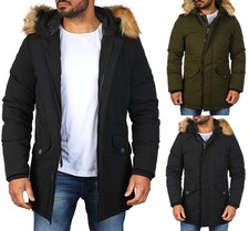 Herren Winter Parka Jacke