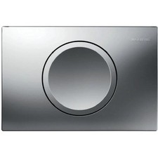 Geberit Delta11 Drückerplatte matt chrom (für Unterputz Spülkasten Delta)
