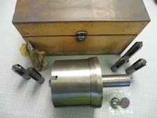 1 x BRUCKNER Stirnfutter Stirnmitnehmer; HS 3 mit 6 Zentrierspitzen; 452187