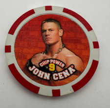 WWE Power Chipz John Cena Rare