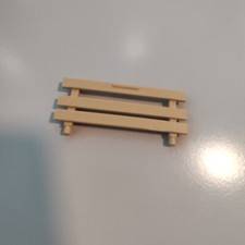 Playmobil Weidezaun klein hellbraun