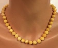 Natur Bernstein Collier Kugeln