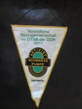 Wimpel,BSG Aktivist Schwarze Pumpe,1977,VEB Gaskombinat