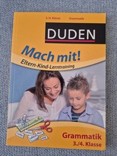 DUDEN, Grammatik 3./4. Klasse, Eltern-Kind-Lerntraining, Grund Schule, sgt. Zust