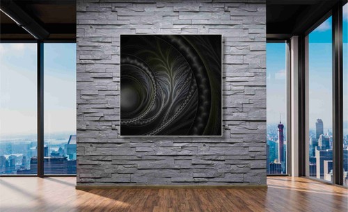 Wandbild alu rahmen 120x120 - wandbild,