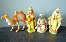 Krippenfiguren Heilige Drei Könige mit Kamel 11 cm Italy Weihnachten