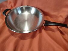 AMC 28cm 3,0L  StielPfanne  Edelstahl Bratpfanne Griddle Kasserolle  Grillpfanne