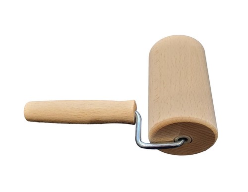 Holz rollgriff 10cm - holz,