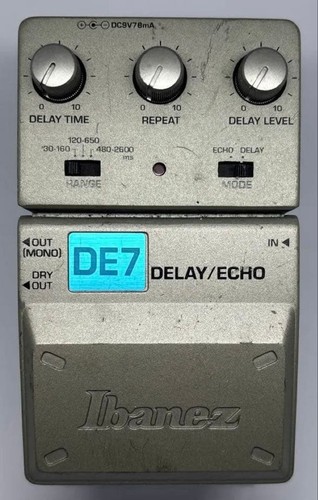 Ibanez de7 delay - de7,