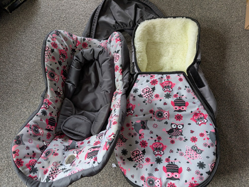überzug und fußsack für - fußsack,