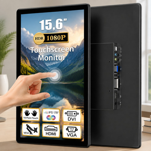 Tragbarer monitor - 15,6",