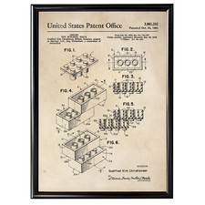 Patentdruck - Legostein /