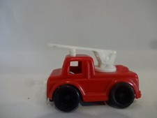 Ferrero Auto " 1987 / Die Drei vom Bau / Roter LKW mit weißer Drehleiter