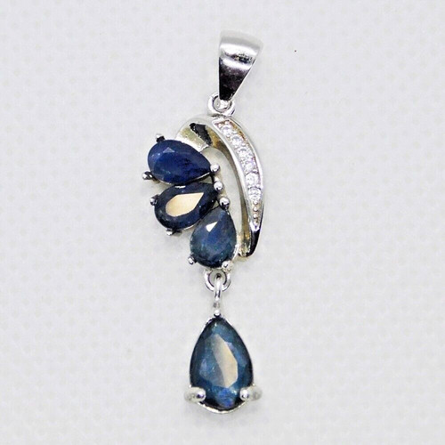 Tropfen saphir cubic - cubic, zirkonia