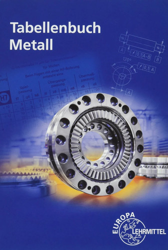 Tabellenbuch metall ohne - tabellenbuch, metall: