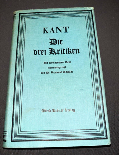 Immanuel kant die drei - immanuel,