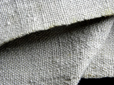 Antikes grobes handgewebtes