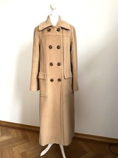 Riani Mantel Wintermantel Gr. 38 Alpaka Beige Damen