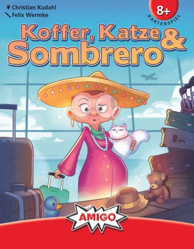 Koffer katze sombrero felix - katze,