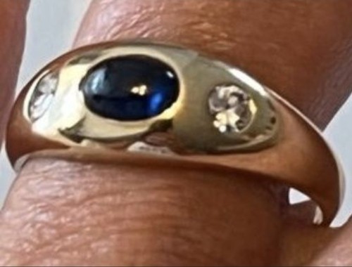 Ring aus 585er - gold, mit