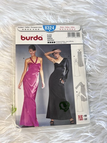 Burda 8324 schnittmuster - 8324, kleid