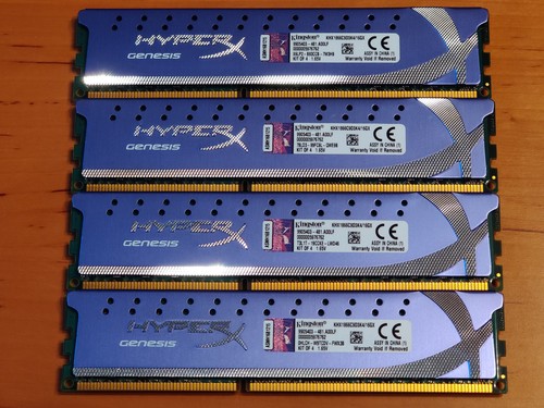 Kingston hyperx genesis - 4x, 4gb