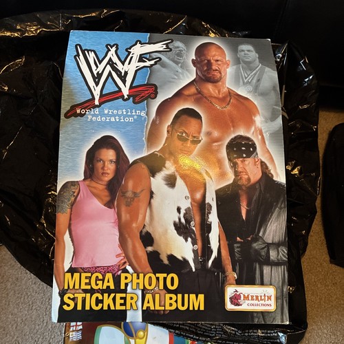 Wwf mega foto stickeralbum - mega,