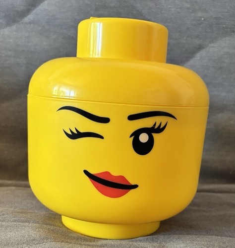 Lego aufbewahrungskopf girl - aufbewahrungskopf,