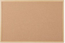 Bi-Office Earth 60x40cm  Korktafel mit Executive MDF Rahmen, Eichenrahmen Raylu