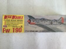 ✅Vintage Keil Kraft KK0044 Balsa/Holz Focke Wulf Fw190 44,5 cm(EI315-24K2/3/2)-1