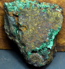 Malachit xx Chalkopyrit  Bösenbrunn Vogtland Sachsen Klasse !!!