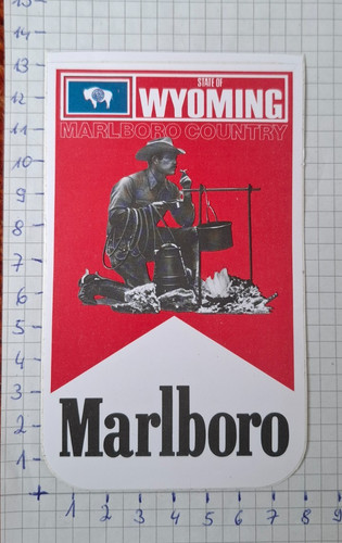 Aufkleber marlboro state - "marlboro,
