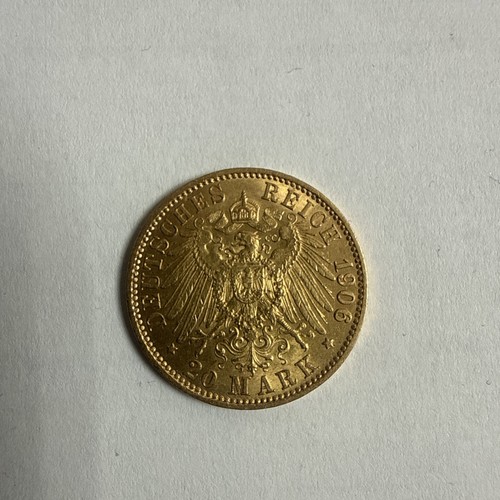 Mark deutsches reich 1906 a - 20,