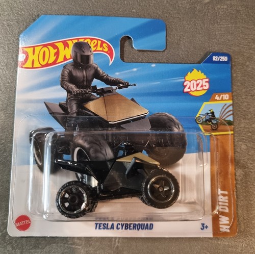 Hot wheels tesla cyberquad - hot,