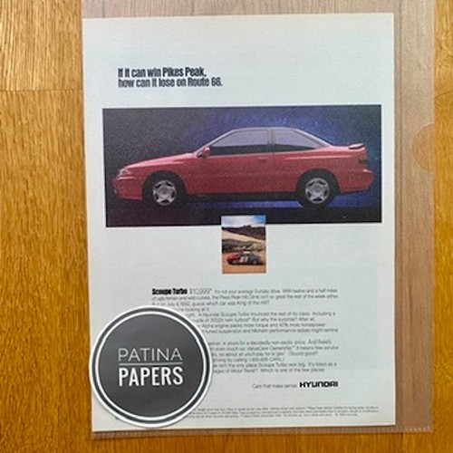1993 hyundai scoupe turbo - hyundai,