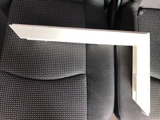 2 Stck Wandkonsole Stahl stabil weiß, Regalwinkel, Konsole