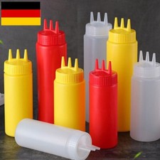 6-24oz Kunststoff Squeeze Flasche quetschflasche Dispenser Ketchup Senf Sauce’-
