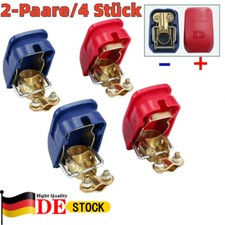4x Batterieklemmen Polklemmen