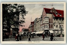 13921622 - 4130 Moers Steinstrasse Fahrrad Laterne Strassenbahn Geschaefte