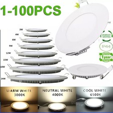 LED Einbaustrahler 230V flach