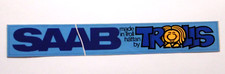 Werbe aufkleber saab - werbe-aufkleber, made