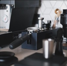 Tamperstation Siebträger Espressomaschine ECM ROCKET LELIT E61 schwarz Zubehör