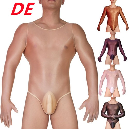Herren transparent body öl - transparent,