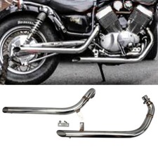 Für Yamaha XV535 XV400 Virago 87-04 Auspuffanlagen Exhaust Schalldämpfer Muffler