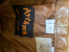 !! Rythms Damen Lederhose  Echtleder Gr; 36  9657   camel