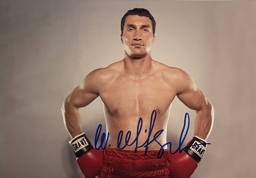 Wladimir klitschko signiert - wladimir,