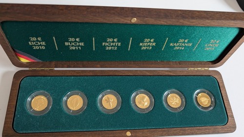 Euro goldmünzen satz - 20,